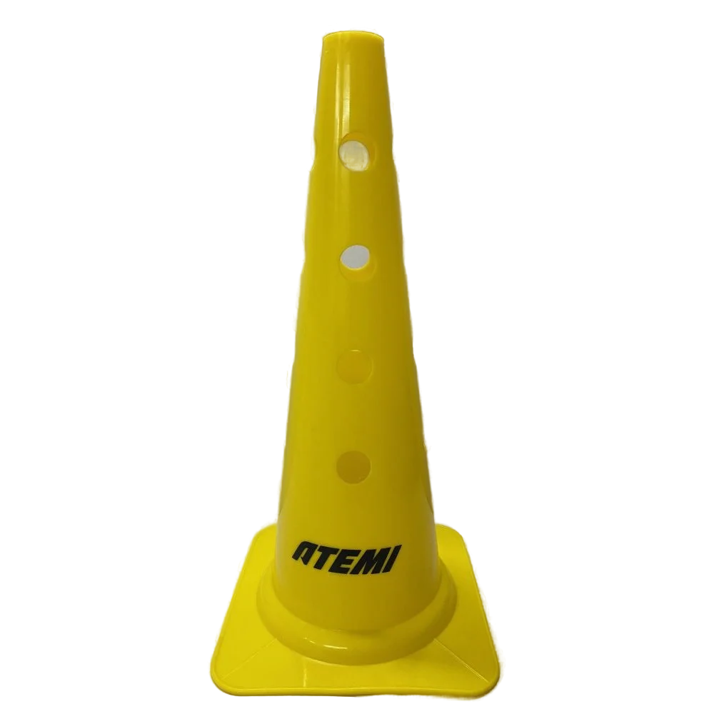 Реальное фото Конус разметочный 50 см Atemi AMC-B06B от магазина Спортев