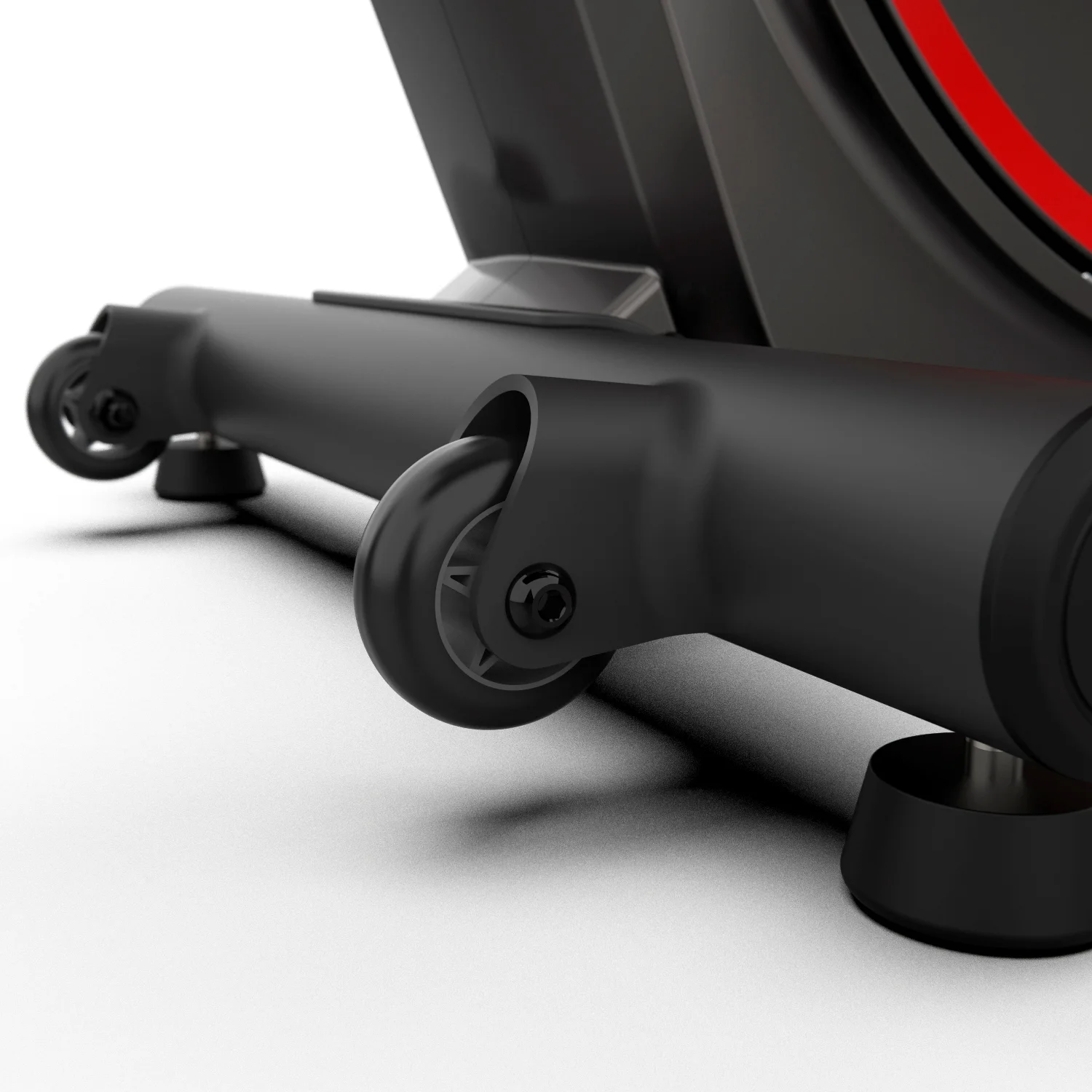 Реальное фото Эллиптический тренажер DFC E97614 магн.эл.привод от магазина Спортев