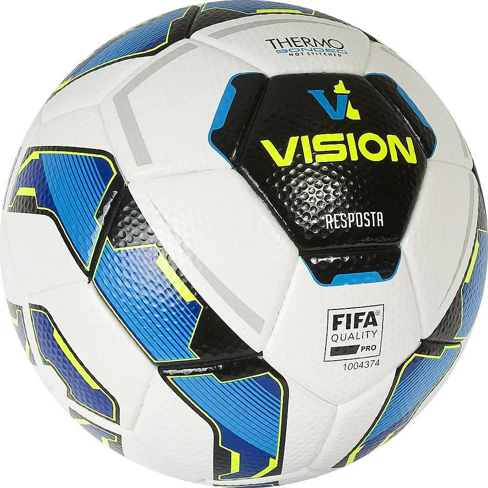 Реальное фото Мяч футбольный Vision Resposta №5 FIFA Quality Pro бело-мультиколор 01-01-13886-5 от магазина СпортЕВ
