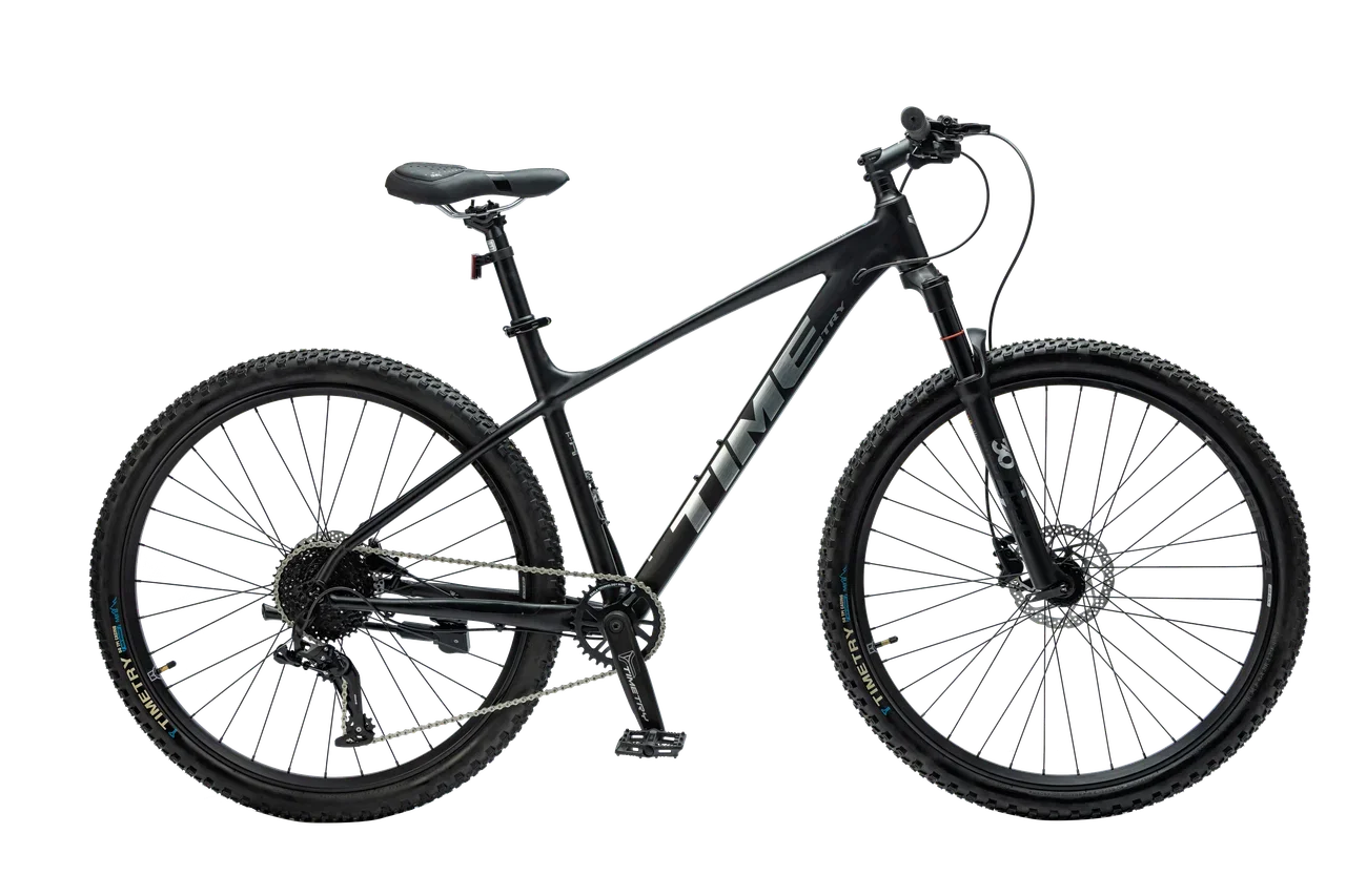 Велосипед Timetry TT303 27.5" 10 скор. черный Реальное фото Велосипед Timetry TT303 27.5" 10 скор. черный от магазина Спортев
