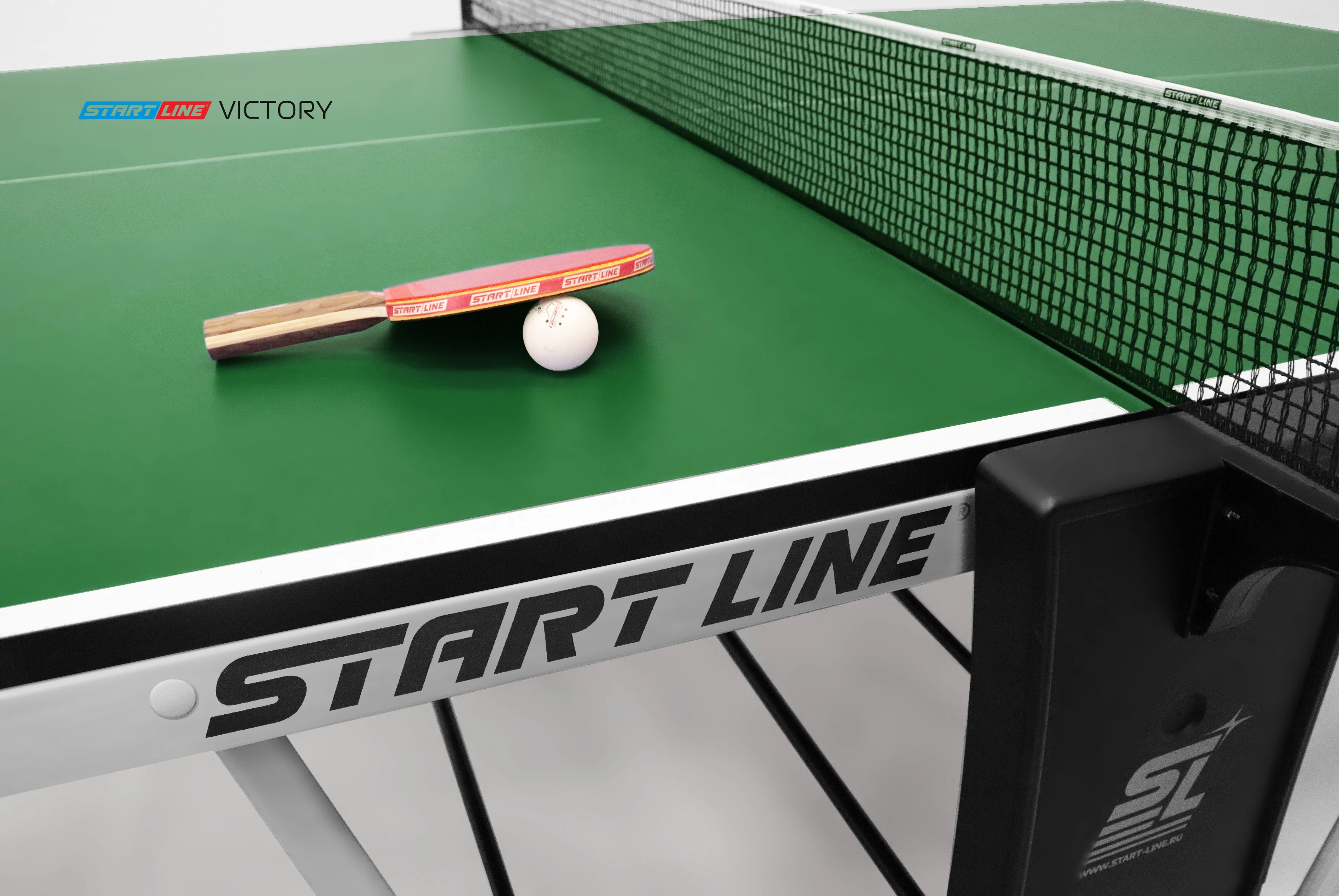 Реальное фото Стол теннисный VICTORY Зелёный от магазина Спортев