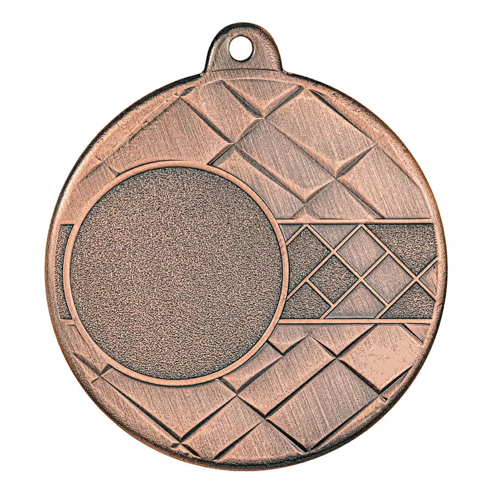 Реальное фото Медаль MZ 112-50/В (D-50мм, D-25мм, s-2мм) от магазина СпортЕВ
