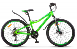 Велосипед Stels Navigator-510 MD 26" (2021) неоновый зеленый V010