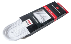 Шнурки для фигурных коньков 274 см TechTeam белые 14946