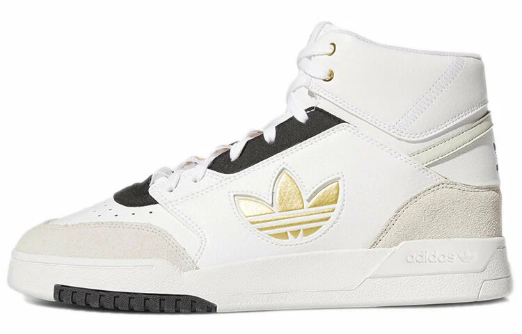 Кроссовки Adidas Drop Step XL белый/золотой GZ1581 Реальное фото Кроссовки Adidas Drop Step XL белый/золотой GZ1581 от магазина Спортев