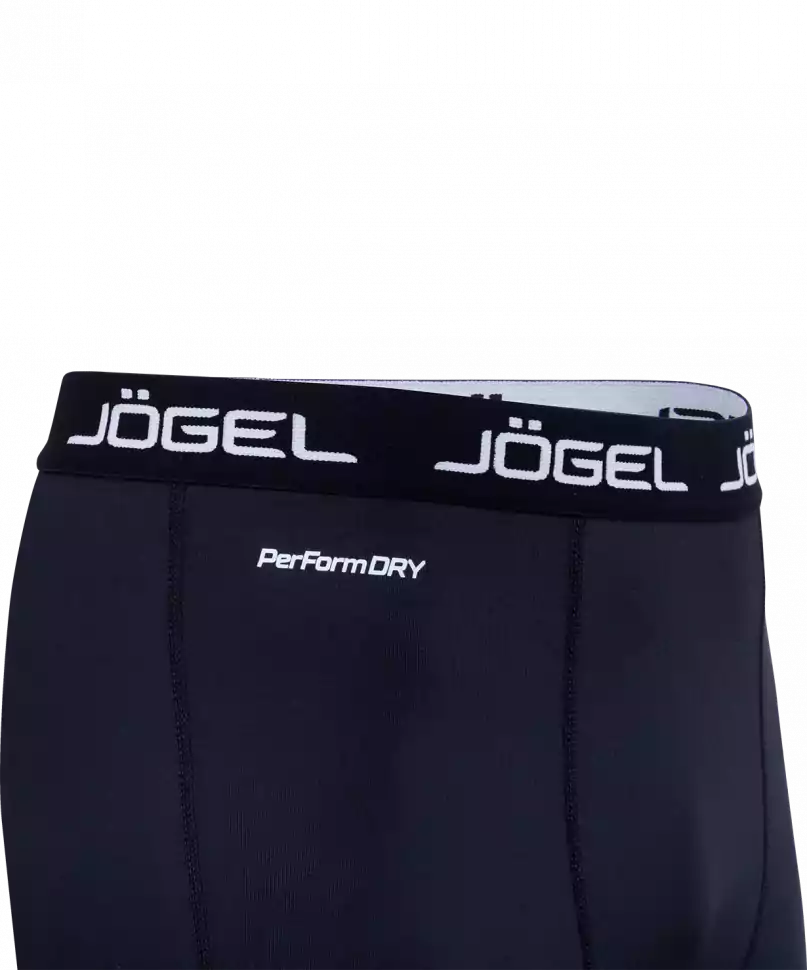 Реальное фото Тайтсы Jogel Camp Tight Long Performdry черный/белый JBL-1400-061 от магазина СпортЕВ