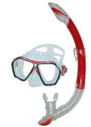 Набор для плавания Stingrey 9468(29454) (маска полнолицевая+трубка) ПВХ, цвет ассорти