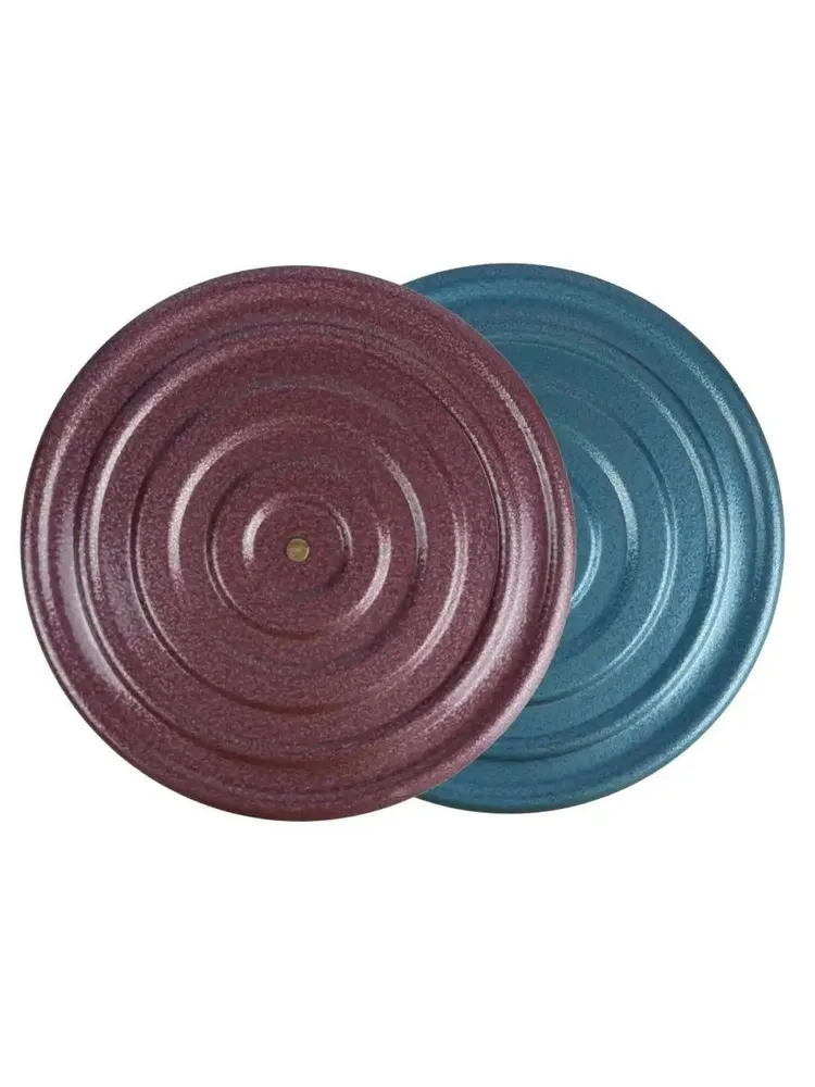 Реальное фото Диск "Здоровье" металлический сине-фиолетовый 1520 от магазина Спортев