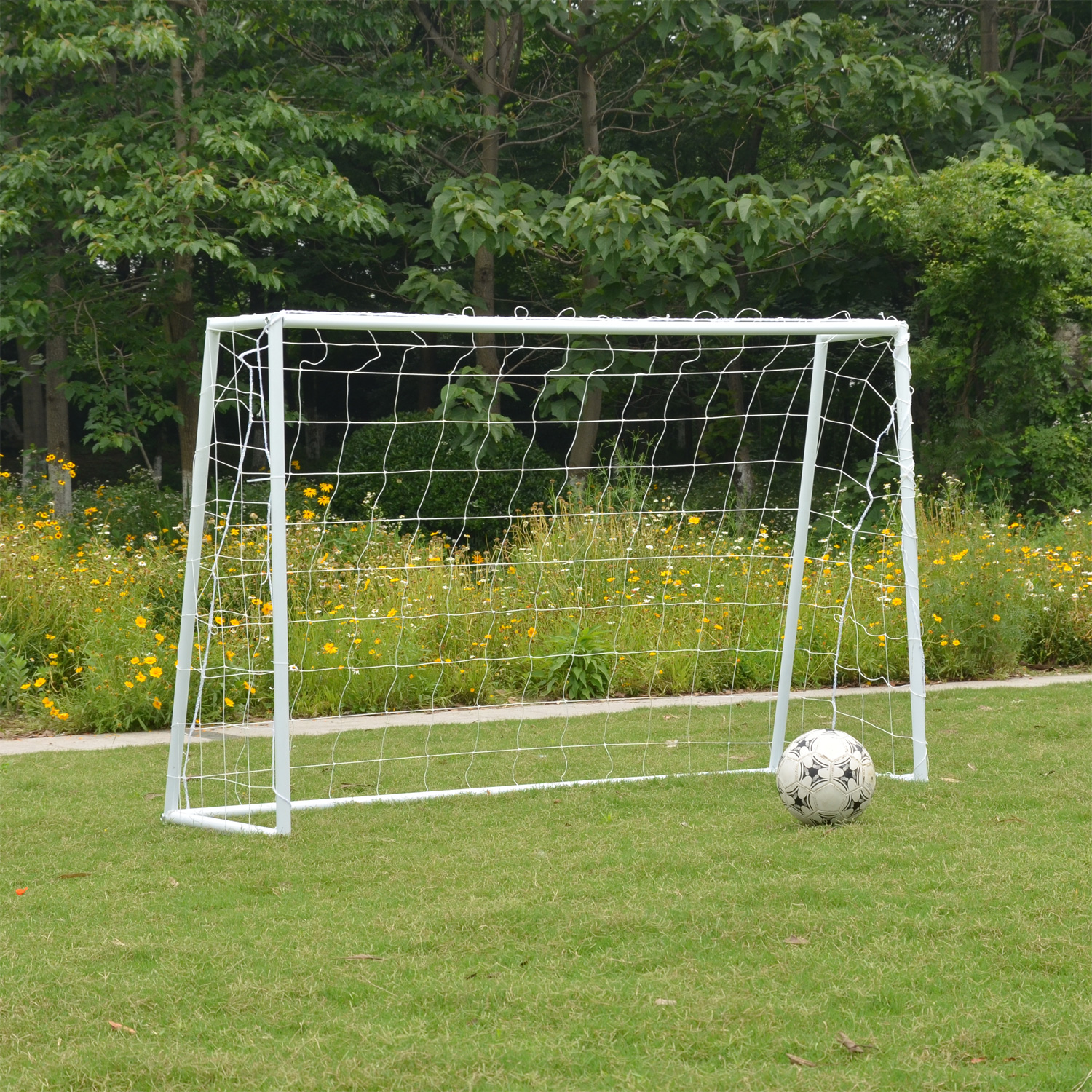 Реальное фото Ворота игровые DFC  GOAL180 180x120x65cm от магазина Спортев
