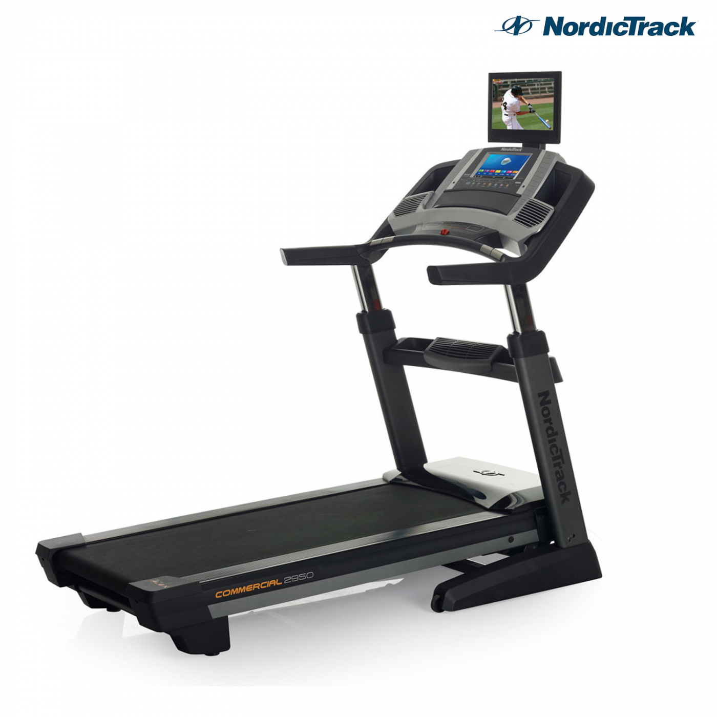 Реальное фото Беговая дорожка NordicTrack Commercial 2950, к/пояс Polar NETL29716 от магазина СпортЕВ
