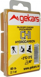 Парафин/мазь скольжения Gekars Pro Hydrocarbon СН1 +3..-3°С 60 г в пласт.упаковке 2494 Парафин/мазь скольжения Gekars Pro Hydrocarbon СН1 +3..-3°С 60 г в пласт.упаковке 2494