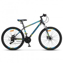 Велосипед Десна-2651 D 26" (2020) серый/синий V010