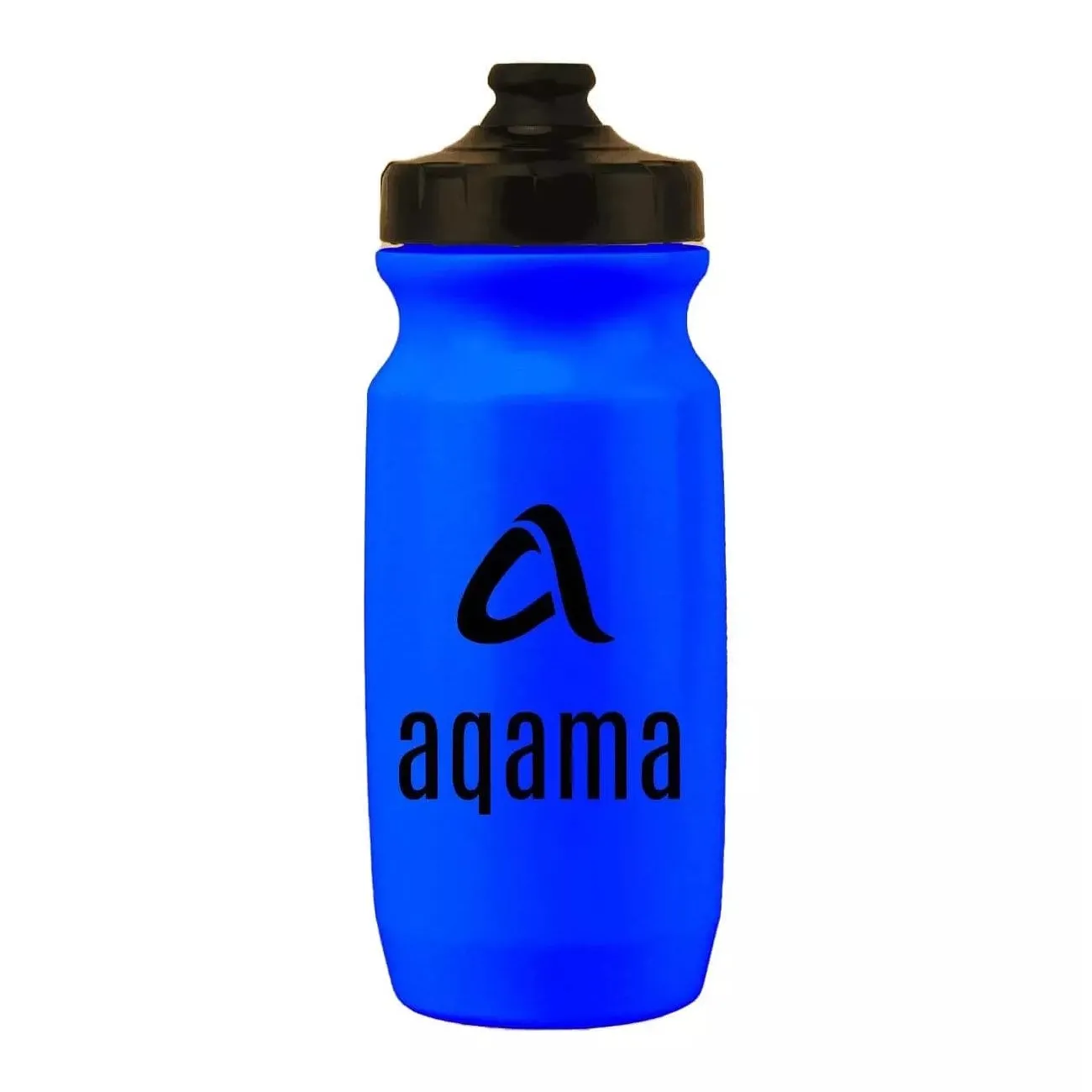 Реальное фото Велофляга Aqama без крышки 600 мл синяя от магазина Спортев