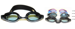 Очки для плавания Whale Y0704(CF-704) для взрослых прозрачный/фиолетовый