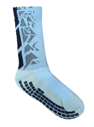 Носки футбольные нескользящие без надписи Auburn серый