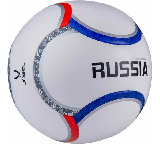 Реальное фото Мяч футбольный Jogel Flagball Russia №5 16949 от магазина Спортев