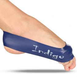 Лента для растяжки стопы Indigo Heavy 46*5*0.09 см синий IN224