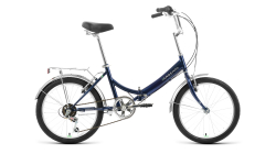 Велосипед Forward Arsenal 20 2.0 скл (6ск) (2022) темно-синий/серый