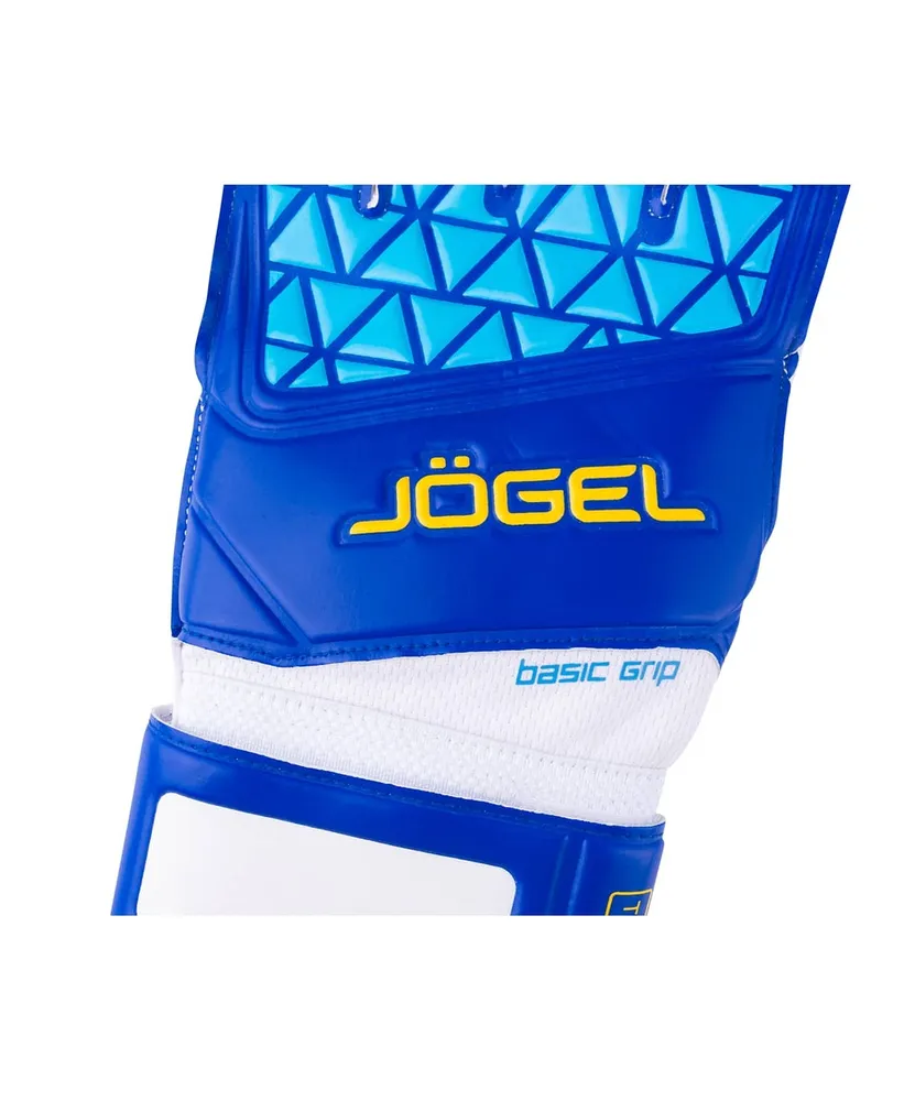 Реальное фото Перчатки вратарские Jogel Nigma Training Flat синий 18472 от магазина СпортЕВ
