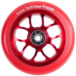 Колесо для самоката TechTeam X-Treme 110 мм Форма Freddy красный
