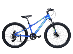 Велосипед BOZGOO Fighter 26" св.синий/зеленый 30119