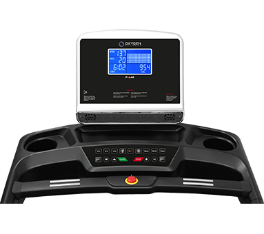 OXYGEN FITNESS NEW CLASSIC AURUM LCD Беговая дорожка Реальное фото OXYGEN FITNESS NEW CLASSIC AURUM LCD Беговая дорожка от магазина СпортЕВ