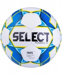 Мяч футбольный Select Numero 10 IMS №5 белый/синий/зеленый 810508