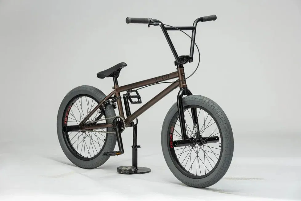 Реальное фото Велосипед Timetry TT294 20" BMX коричневый от магазина СпортЕВ