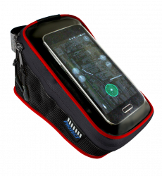 Велосумка на раму Protect 19х9х10 см черная 555-538