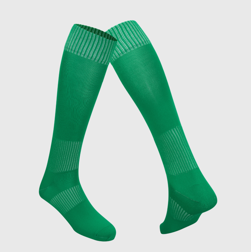 Реальное фото Гетры Silver Pinquin зеленые C003 от магазина Спортев