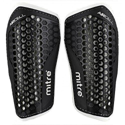 Щитки футбольные Mitre Aircell Speed чер-бел S70005BJ7