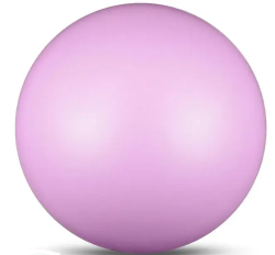 Мяч для художественной гимнастики 19 см 400 г Indigo металлик сиреневый IN329