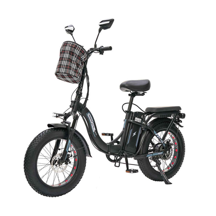 Реальное фото Электровелосипед Minako F11 LITE 48V 20 ah от магазина Спортев