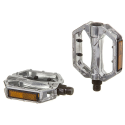 Педали STG FP-925 алюминий, ось 9/16" платформа, серебристые Х95663