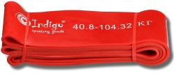 Эспандер петля латексная 208х8.3 см Indigo красный 97660 IR