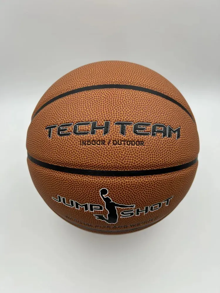 Реальное фото Мяч баскетбольный TechTeam Jump Shot размер №5 от магазина Спортев