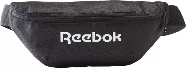 Реальное фото Сумка на пояс Reebok Core LL Waistbag черный GC8679 от магазина СпортЕВ