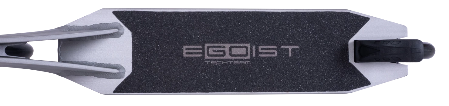 Самокат TechTeam Egoist (2024) трюковой серебро Реальное фото Самокат TechTeam Egoist (2024) трюковой серебро от магазина Спортев