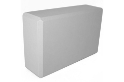 Блок для йоги BE100-B полумягкий 223х150х76 мм из вспененного ЭВА серый 10020501