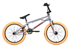 Велосипед Stark Madness BMX 2 (2022) серый/красный/кремовый