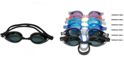 Очки для плавания Whale Y04505(CF-4505) для взрослых прозрачный/розовый