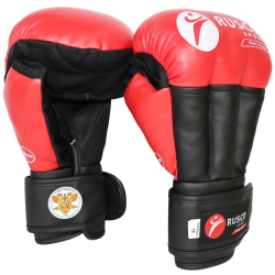 Перчатки для рукопашного боя RUSCO SPORT Классик красные 1119