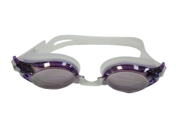 Очки для плавания Whale Y0M704(WG47-A4) для взрослых зеркальные белый/фиолетовый