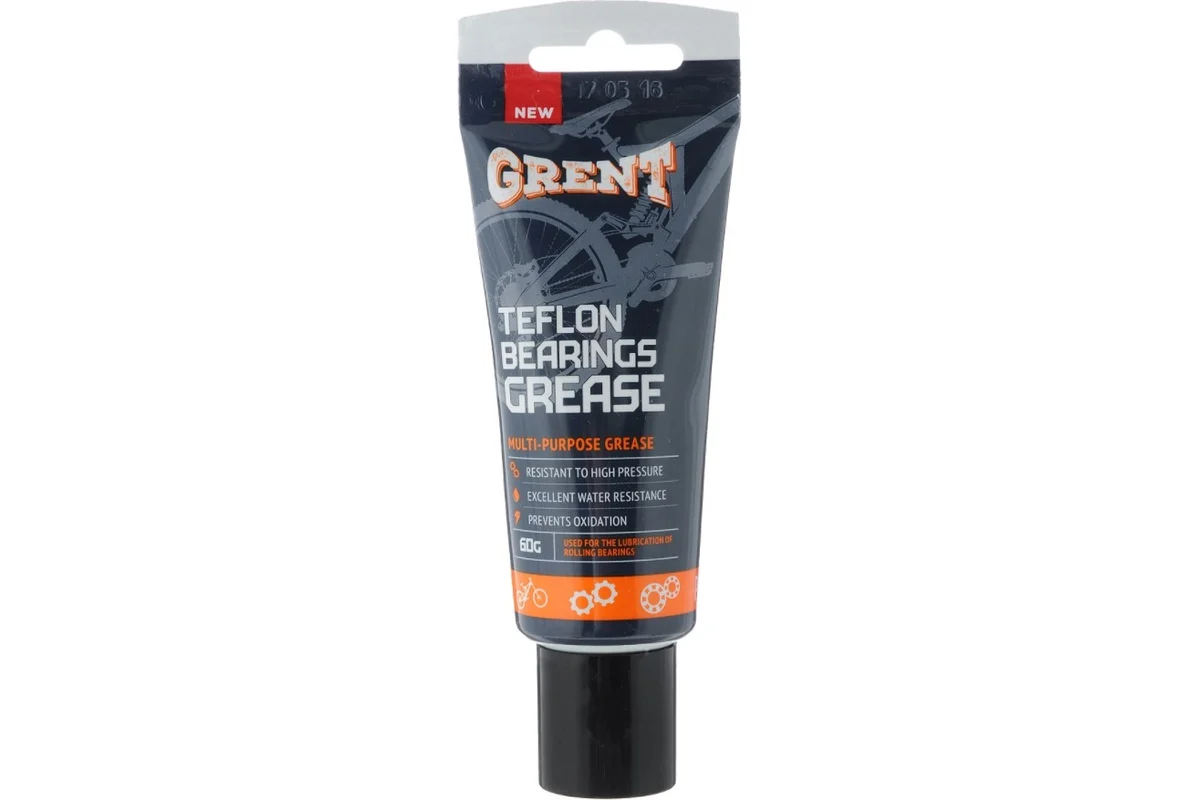 Реальное фото Смазка Grent для подшипников с тефлоном 60гр 40547 от магазина Спортев