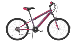 Велосипед Black One Ice Girl 20 (2022) фиолетовый/розовый/розовый