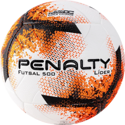 Мяч футзальный Penalty Futsal 500 Lider XXI №4 бело-оранжево-черный 5213061710-U