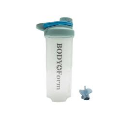 Шейкер BodyForm 700 мл с шариком, синий SHB03-700BLUE