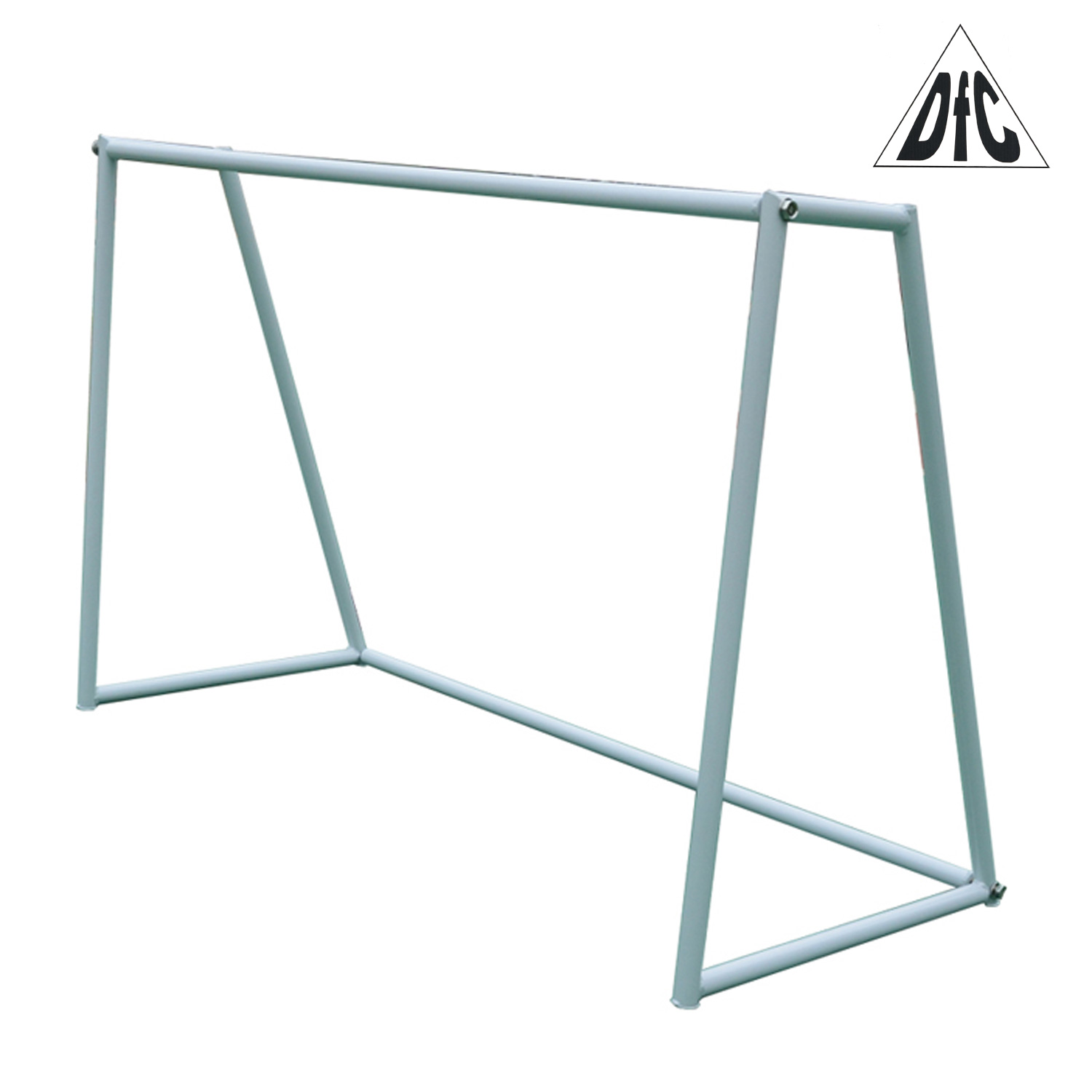 Реальное фото Ворота игровые DFC  GOAL240T 240x150x65cm  с тентом для отрабатывания ударов от магазина Спортев