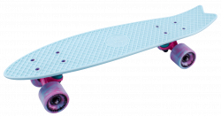 Скейтборд TechTeam пластиковый Fishboard 23 sky blue TLS-406
