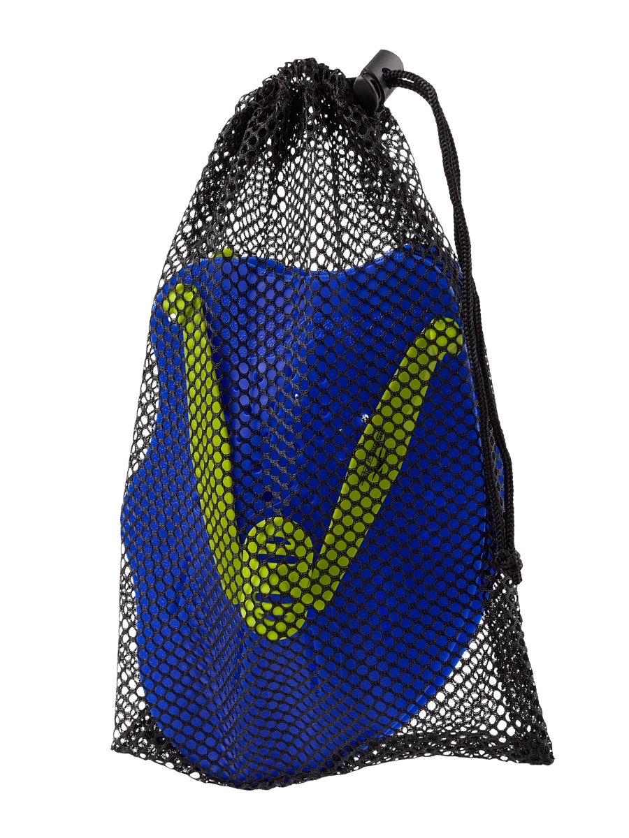 Реальное фото Лопатки для плавания 25DEGREES Alfa 25D22008 синий/лайм 1727 от магазина Спортев